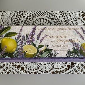 Lavender and Bergamot scented soaps